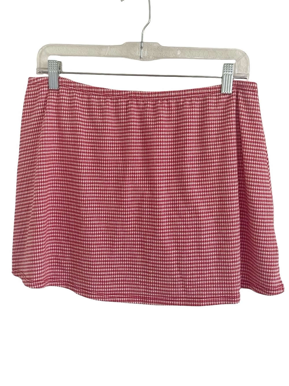 Lisa Says Gah Darcy Skort Shirt in Red Pomodoro Gingham XL
